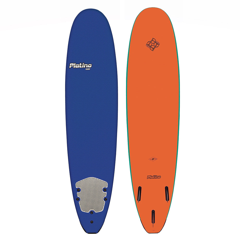 Platino 9ft Malibu Softboard Navy Orange