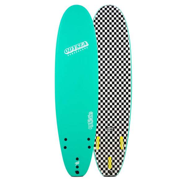 Catch Surf Odysea Log 7'0 Turquoise With High Performance Fins