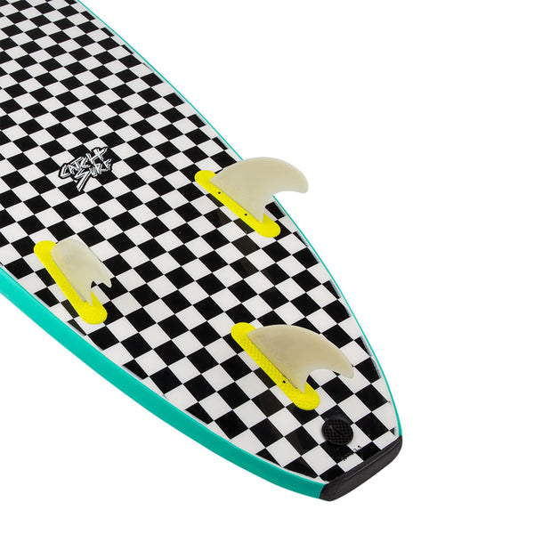 Catch Surf Odysea Log 8'0 Turquoise With High Performance Fins