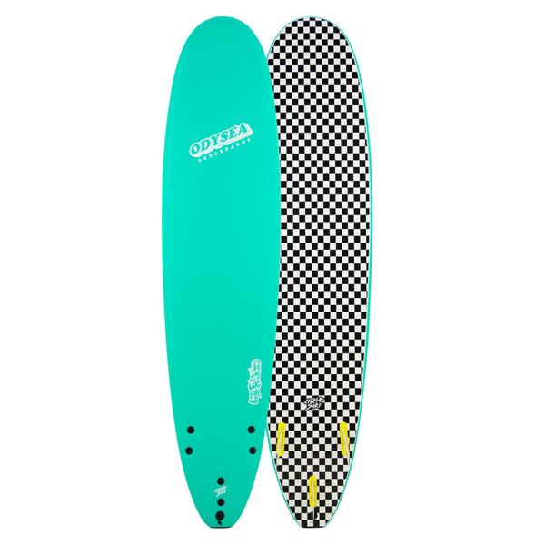 Catch Surf Odysea Log 8'0 Turquoise With High Performance Fins