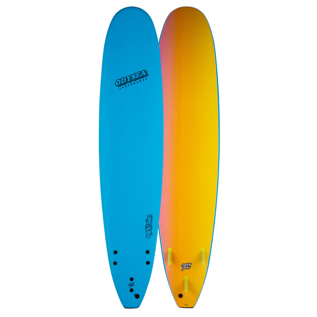 More is better when it comes to having fun and the LOG delivers! In true Odysea® form, the LOG has a classic look and feel with mega-float performance so you can shred with ease and style. Catch Surf Odysea Log 9'0 Blue Gradient With High Performance Fins on sale at Freeride Surf Skate.